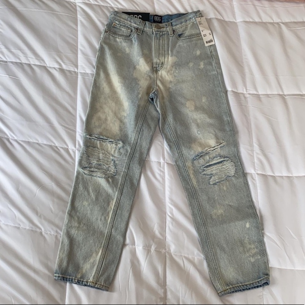 BDG Slim Straight High-Waisted Jeans